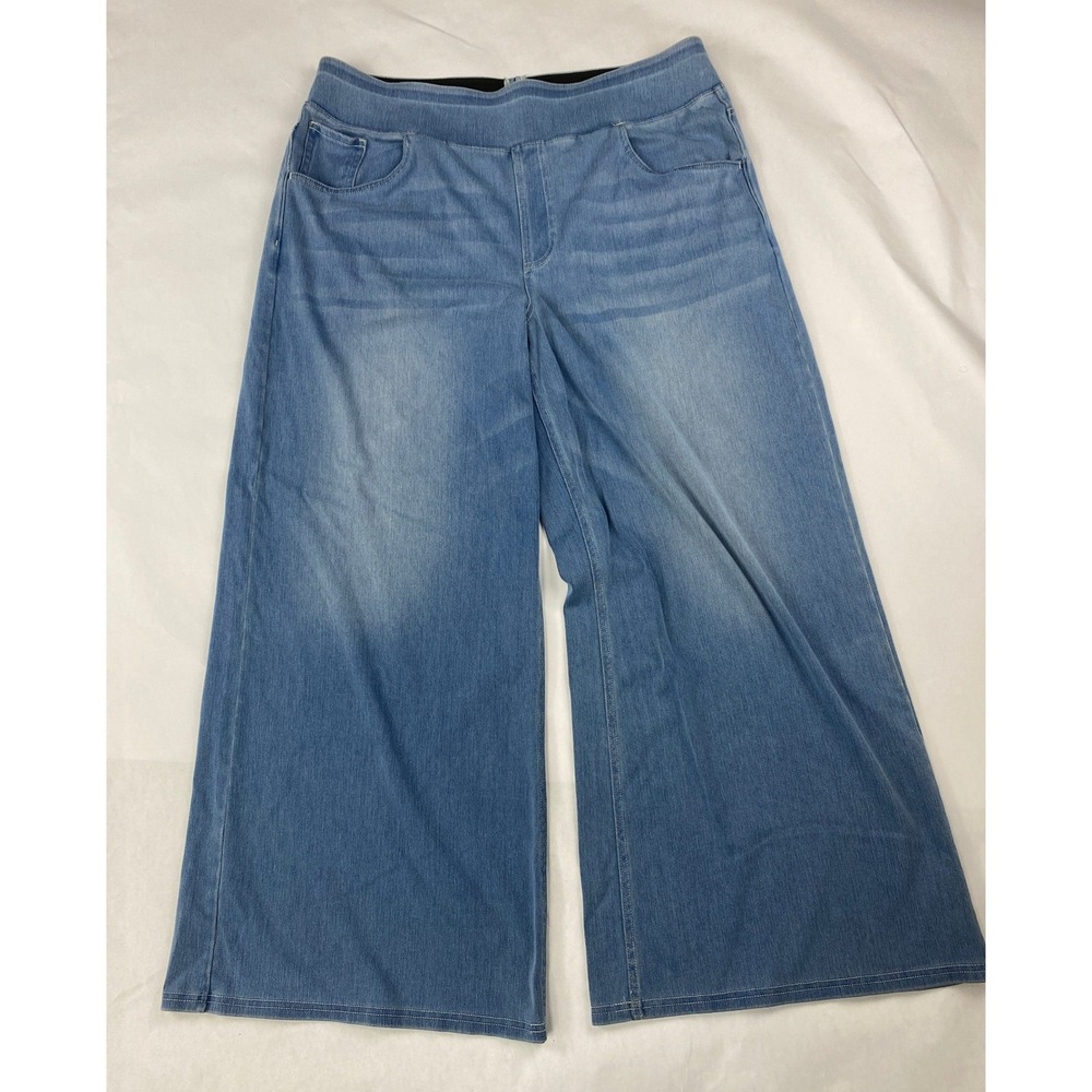 Halara Flex High-Waisted Wide-Leg Pants Jeans Women's Size XXL Petite- Lot of 2 - Picture 2 of 16